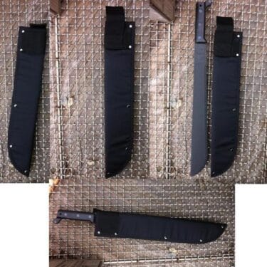 p 30345 knm2659 Black Nylon Machete Sheath 18 lg 2