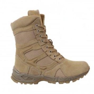 military surplus Forced Entry Side Zip Deployment Boots Desert