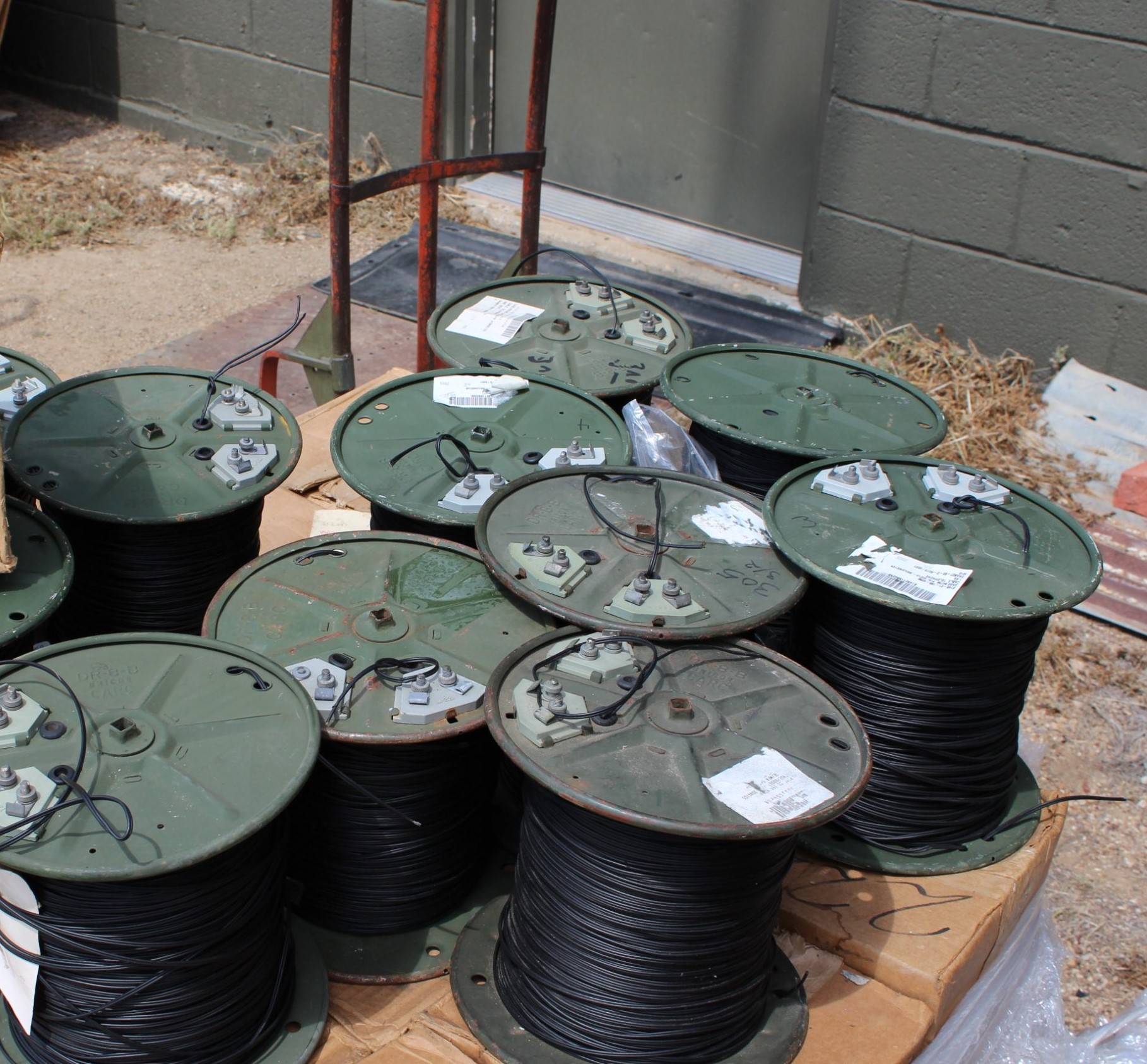Communications Wire Spool