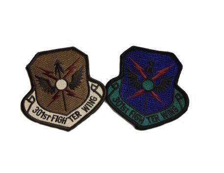 nov2688 301st fighter wing patch