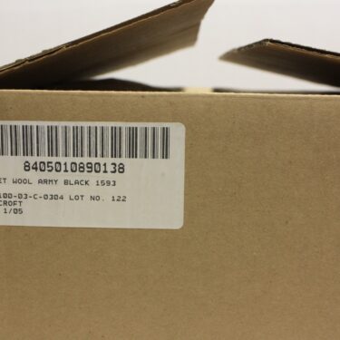 hed2694 black army beret wool 3