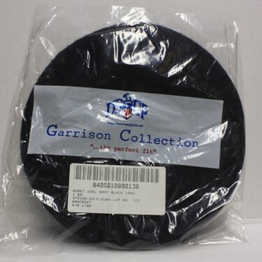 hed2694 black army beret wool 4