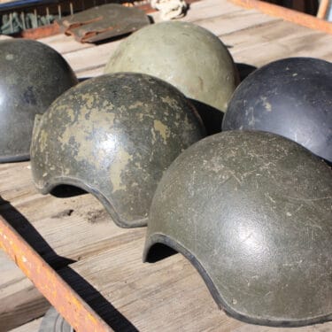 p 30742 hed2724 tankers helmet shell cvc used rough 2
