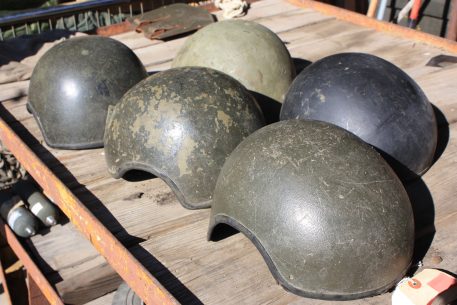 p 30742 hed2724 tankers helmet shell cvc used rough 2