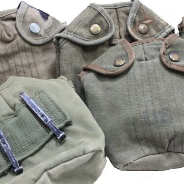 p 27395 otg763 m 56 canteen cover used fair cond  2