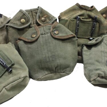 p 27395 otg763 m 56 canteen cover used fair cond  3