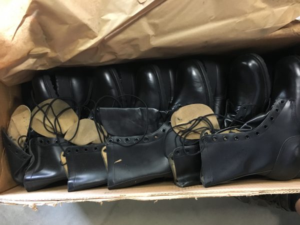 Post Vietnam Leather Combat Boots