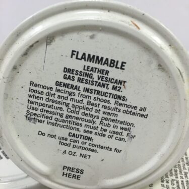 p 27032 bts549 boot dressing vesicant