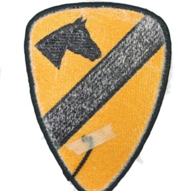 p 29603 ins2284 1st cavalry patch 1
