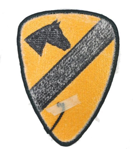 p 29603 ins2284 1st cavalry patch  1