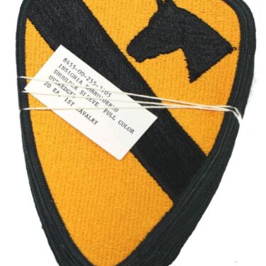 p 29603 ins2284 1st cavalry patch 2