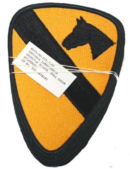 p 29603 ins2284 1st cavalry patch  2