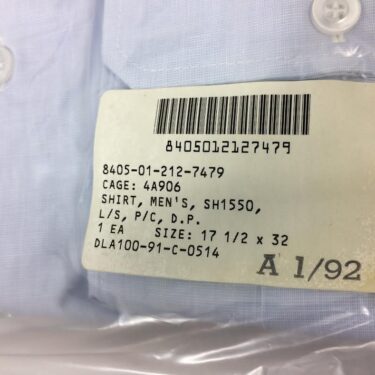 p 45114 usaf blue dress shirt long sleeve clg2768 1
