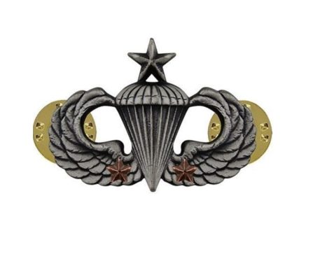 Combat Parachute Senior 2nd Award ins2780