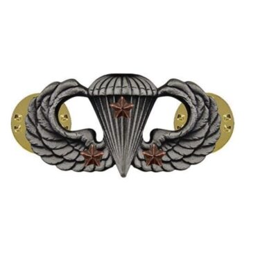 combat parachute badge 3rd award ins2781