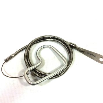 US Military Parachute Ripcord Assembly "D" Ring
