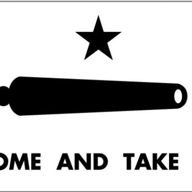 come and take it 3x5 flag nov2814 2 min