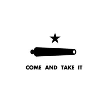 come and take it 3x5 flag nov2814 2 min min
