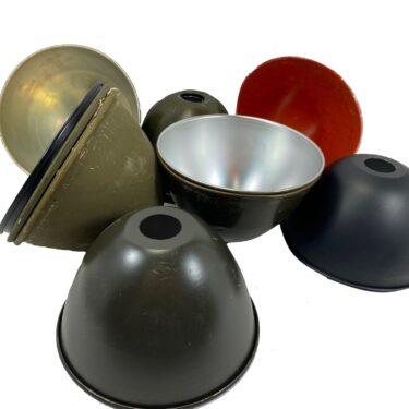 rhimco lamp reflectors 4 pack used condition otg2817b 1