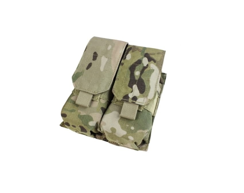 multicam double mag pouch