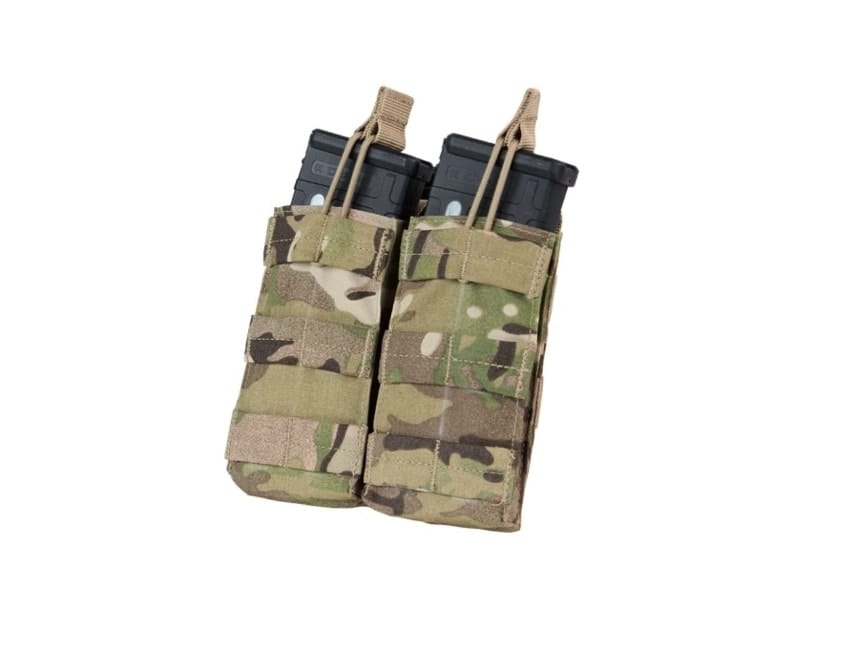multicam double mag pouch