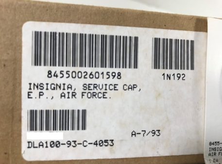 military surplus airforce cap device insignia