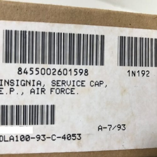 air force cap insignia device ins2845 3