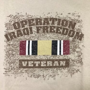 operation iraqi freedom veteran t shirt clg2847 1