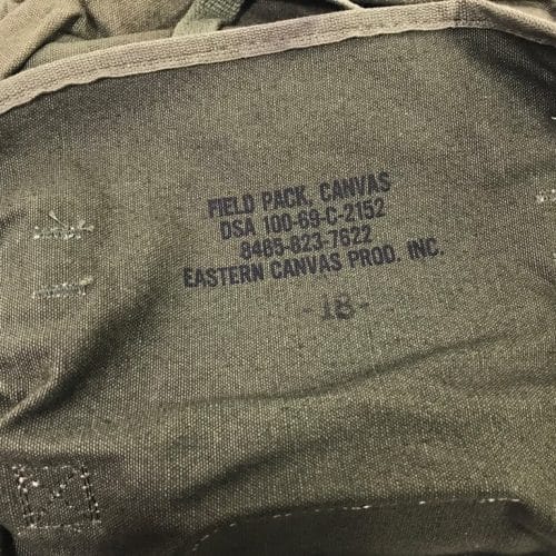 m 1961 vietnam buttpack nos no manual pak2858 4