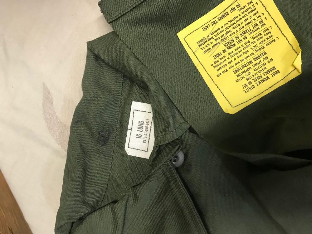 Womens fatigue shirt top pockets-polycotton-16L - Omahas Army Navy Surplus
