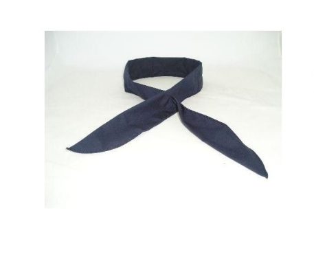 navy square neck tie clg2892 2
