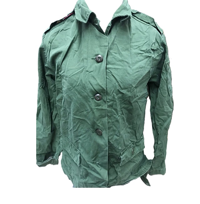 womens jungle shirt bottom pocket used rs size 12 clg2892