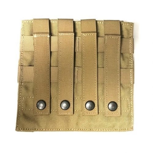 Carbine Smg Double Molle Mag Pouch Coyote pch2902 2