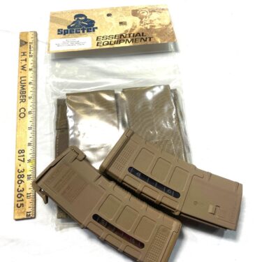 carbine smg double molle mag pouch coyote M4M14 pch2902 x (3)