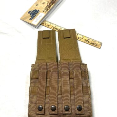 carbine smg double molle mag pouch coyote M4M14 pch2902 x (5)