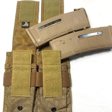 carbine smg double molle mag pouch coyote M4M14 pch2902 x (6)