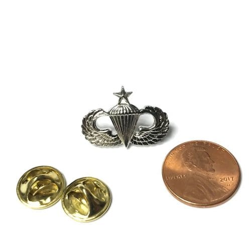 senior jump wings pin on minature ins2905 2