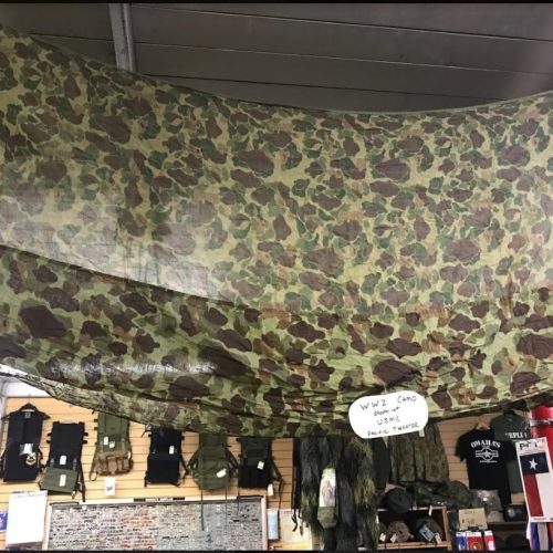 WW2 Mosquito Net USMC Camo Pacific Theater 1