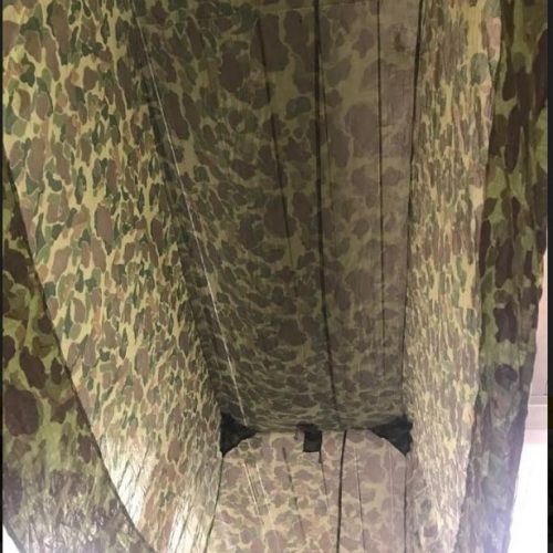WW2 Mosquito Net USMC Camo Pacific Theater 2