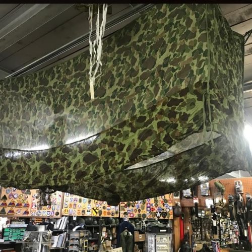 WW2 Mosquito Net USMC Camo Pacific Theater 3