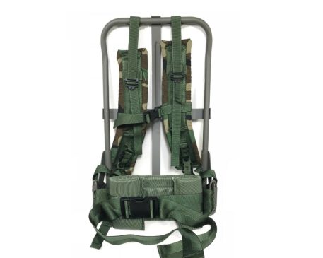 military surplus lc-2 enhanced alice pack frame with woodland straps new
