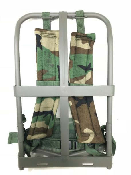 military surplus lc-2 enhanced alice pack frame with woodland straps new
