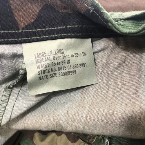 woodland bdu trousers lxl issue rs clg2919 3