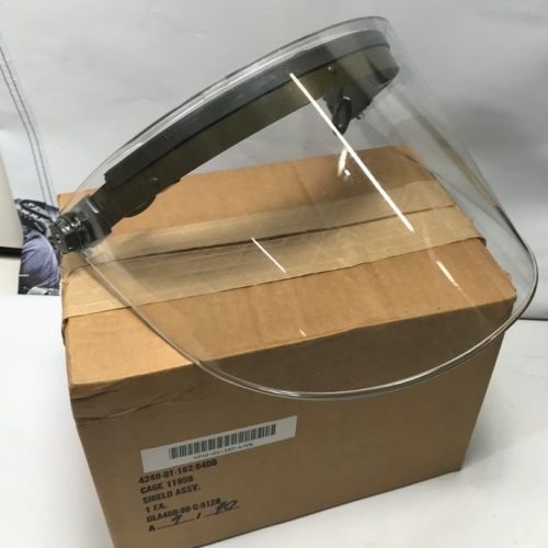 face shield assembly for kevlar helmet hed2202 1