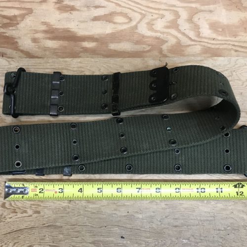 m 1956 cotton pistol belt long exc condition bel2925 1 scaled
