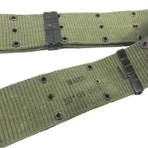 m 1956 cotton pistol belt long exc condition bel2925 3
