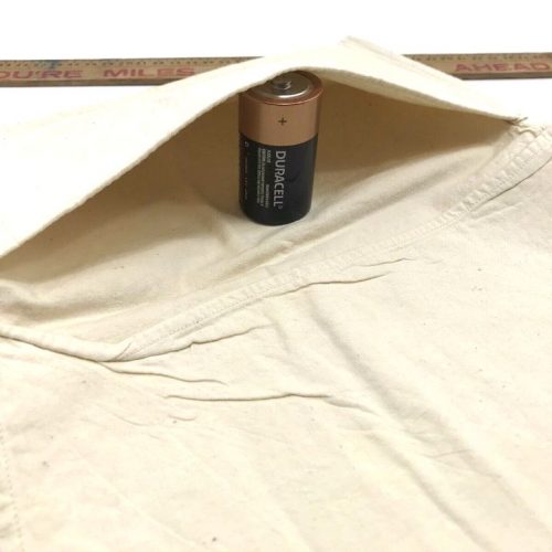 white cotton linen 2pkt medical pouch wwii vietnam pch2945 4