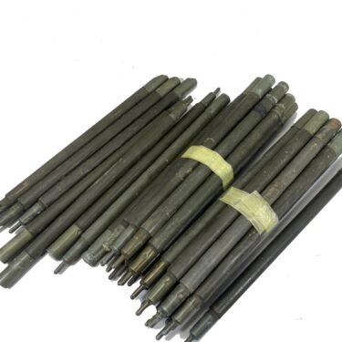 military pup tent poles 6pc set used condition otg2950 1