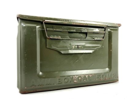 ww2 50 cal side open ammo box box2954 2