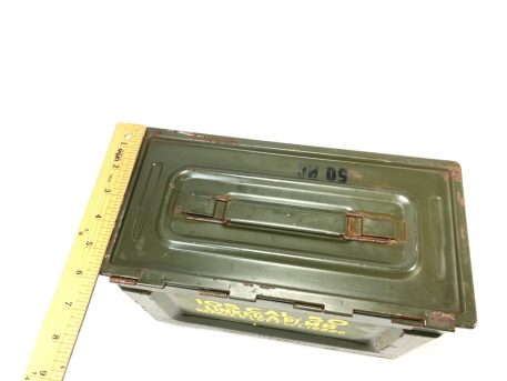 ww2 50 cal side open ammo box box2954 8